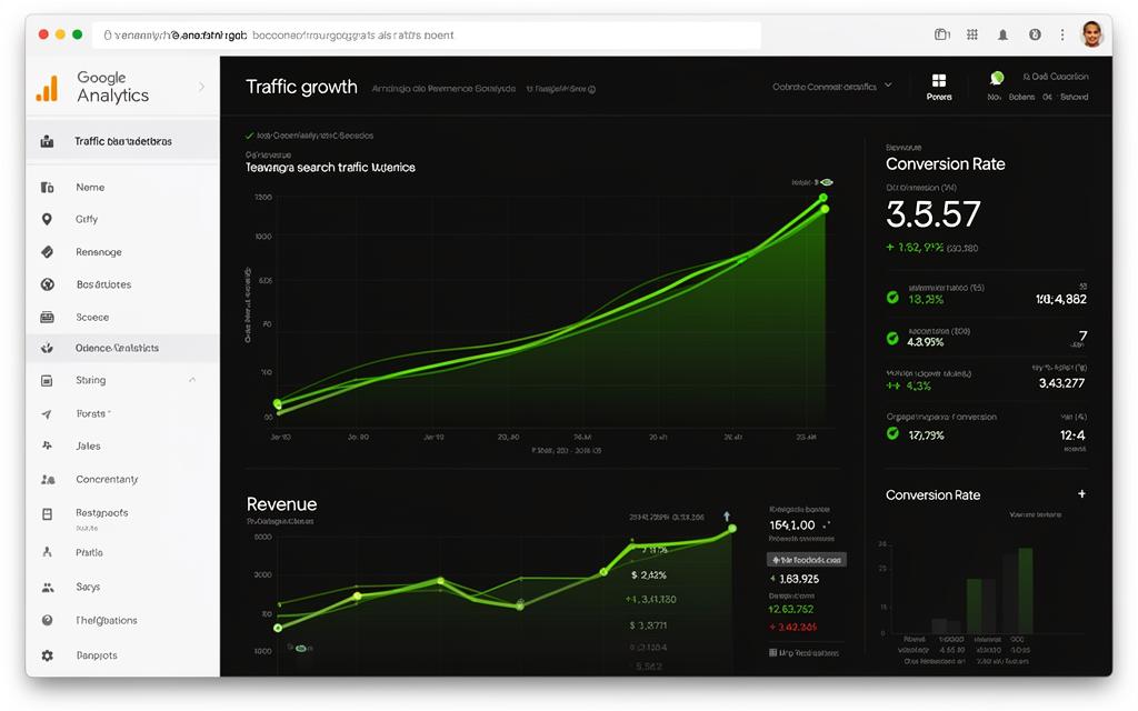 312% organic traffic increase in 6 months